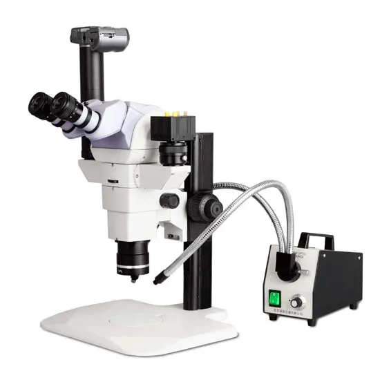 Professional laboratory use study grade stereo zoom microscope