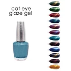 High quality oem factory magnetic UV gel polish 15ml cat's eye glaze gel popular color gel for nail painting