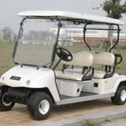 China manufacturer low price 4 seats electric golf cart for sale
