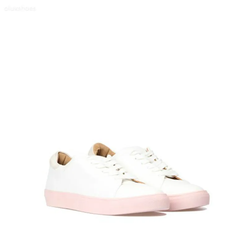 zigzag guanzhou customized design casual shoes plain white sneaker