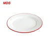 /product-detail/wholesale-hand-crafted-12inch-porcelain-enamel-dinner-plates-with-red-rim-60705085003.html