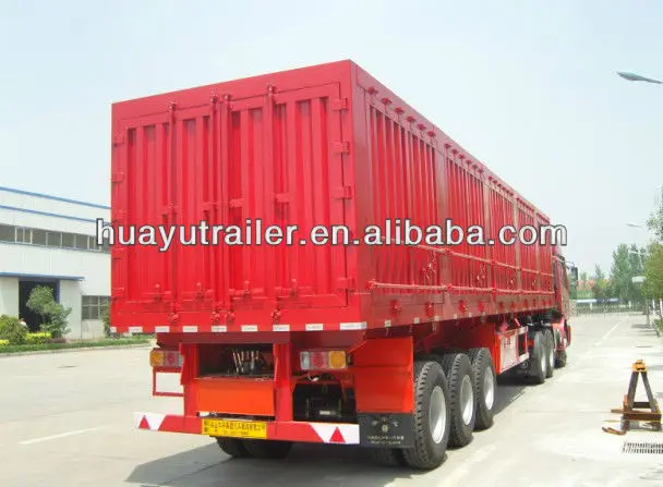 3 axle hydraulic dump trailer-dumper lorry series