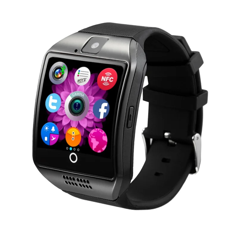 Hot selling Android smart phone watch for kid Q18 touch screen smartwatch