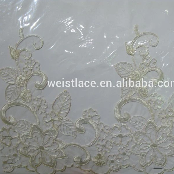 good selling!!nice design embroidery fabric lace/african tulle mesh lace/bridal dress