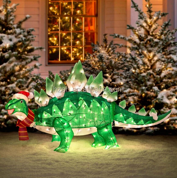 Inflatable Stegasaurus Dinosaur Christmas Decoration  Buy Inflatable