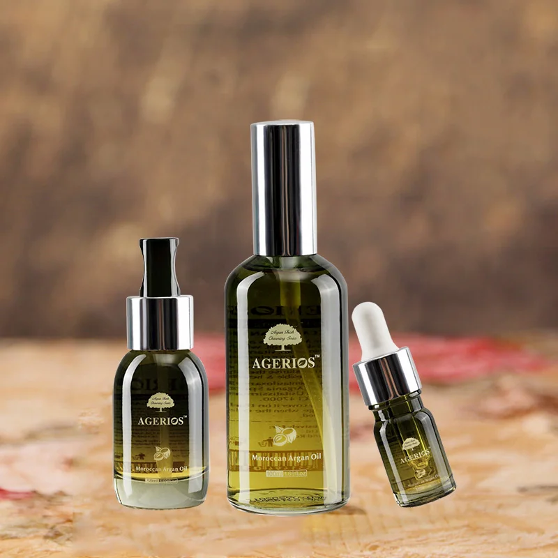 Organic cosmetics argan oil Premium Quality Agerios 100% pure Rich in vitamin e Argan oil Suitable for hair
Organic cosmetics argan oil Premium Quality Agerios 100% pure Rich in vitamin e Argan oil Suitable for hair