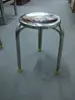 restaurant stainless steel round small comfortable chair YPB016S