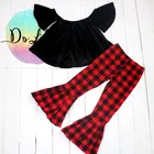Fashionable fall&winter bulk kids clothing baby children's clothing sets wholesale
