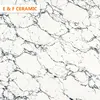 foshan Eiffel Home Double Charge Porcelain Floor Tiles Wear Resistance Carrara White reticulate Semi-polished Tiles