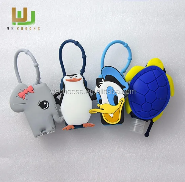 wholesale huge selection 3d animal silicone hand sanitizer