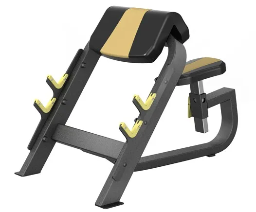 Commercial Gym Equipment Preacher Curl Bench For Bodybuilding