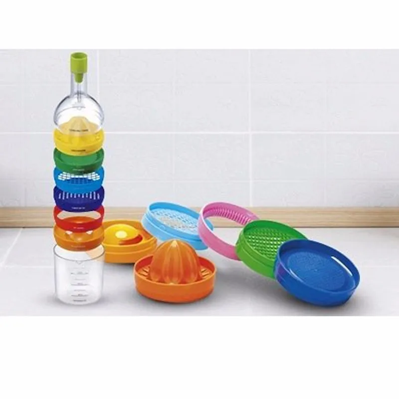 Free shipping Multifunction 8 in 1 Kitchen Tool Household Manual Juicer Juice Bottle Multipurpose grater egg cracker shredder Ki, N/a 
Free shipping Multifunction 8 in 1 Kitchen Tool Household Manual Juicer Juice Bottle Multipurpose grater egg cracker shredder Ki, N/a