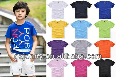 cheap blank children t-shirt
