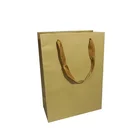 Cheap Printed Brown Waxed Kraft Paper PP Woven Bag From China