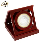 Popular sales Originality Custom zinc alloy 3d Gold inlaid silver challenge award souvenir medallion coin