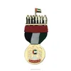 UAE 44th National Day Metal Magnet Medal Pin Badge With Fabric