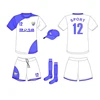 custom designs short sleeve soccer uniform shirt