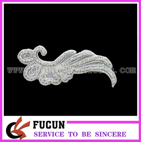 wholesale crystal rhinestone lace trim for bridal /kids clothing rhinestone appliques.jpg