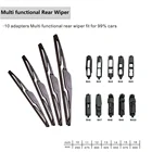Multifunctional 10 adapters rear wiper blade