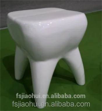 ottoman teeth stool tooth shaped stool from Foshan