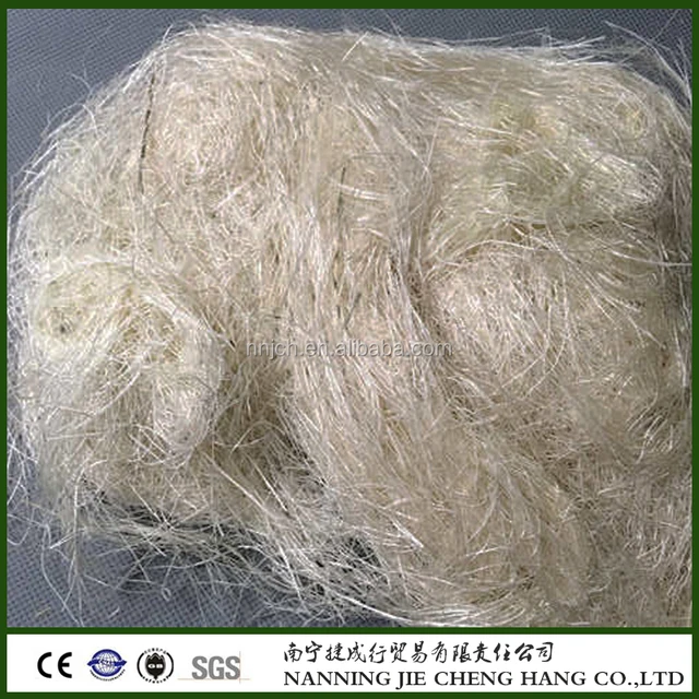 short sisal/ hemp /jute fiber for paper pulp