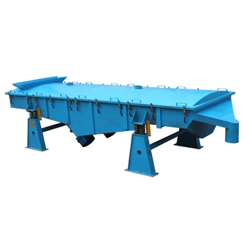 High Efficiency 3 Deck Silica Sand Dewatering Vibrating Screen For Washed Sand