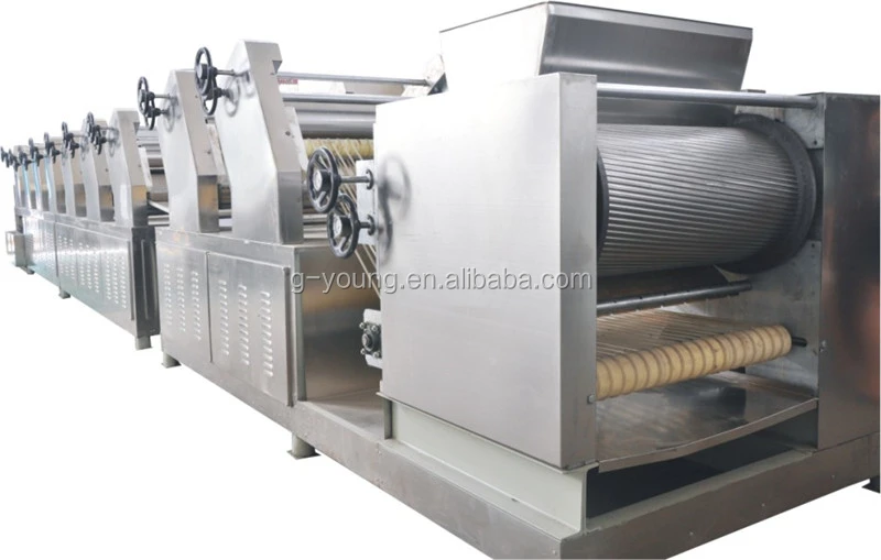 Click high quality fried instant fry noodle manufacturing machine line from Chinese factory