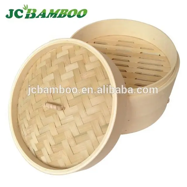 personalized factory supply natural extra big bamboo steamer