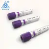 Best selling products medical edta blood collector vacuum plain tube disposable collection 10ml laboratory and hospital