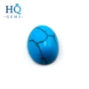 Oval cabochon Synthetic Cabochon Turquoise