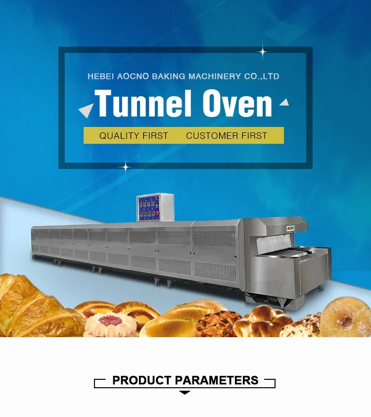 tunnel oven for cake bake oven