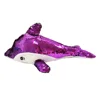 valentine gift plush animal stuffed toy sequin plush dolphin