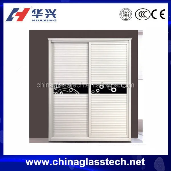 ISO9001 approved design customized pvc louver cabinet door