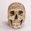 Factory Custom made best home decoration gift polyresin resin skull replica wholesale human