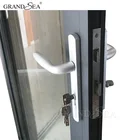 Exterior Glass Door Exteriorglass5mm 27a 5mm Double Tempered Clear Glass Exterior Doors Exterior Entrance Veranda Sliding Bifold Aluminum Folding Glass Door Malaysia