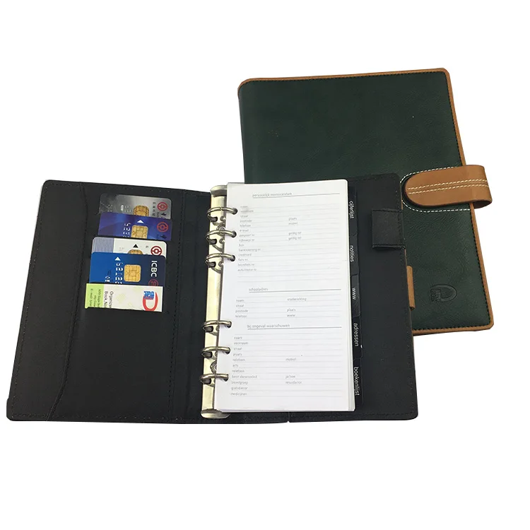 promotional notebook gift set custom day planner/office notebook