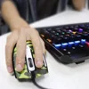 Latest camouflage wired 8200 DPI computer gaming mouse with usb