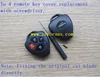 To 4 remote key case shell replacement (with screwdriver)