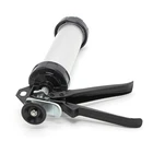Aluminum Handle Cordless 9" Heavy Duty Manual Skelton Dropless Silicone Sealant Caulking Gun