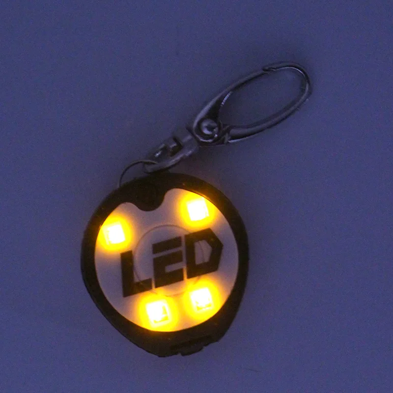 USB rechargeable led light up safety dog toy