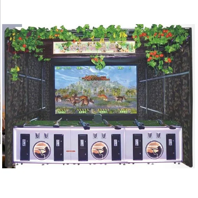 High quality VR virtual crazy hunting Animal game 4 Player/6 Player Arcade Ticket entertainment machine for sale
High quality VR virtual crazy hunting Animal game 4 Player/6 Player Arcade Ticket entertainment machine for sale