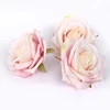 high quality factory direct decorative flowers & wreaths wedding flores artificial silk roses flowers heads