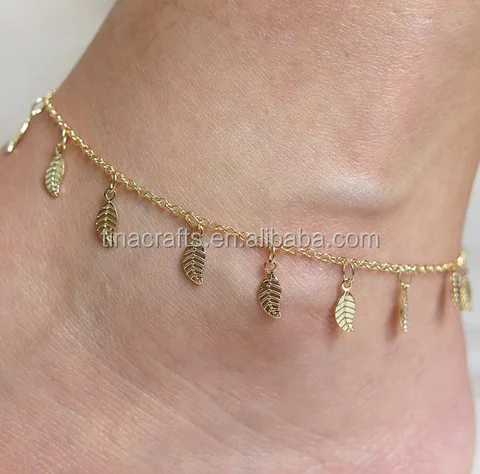 Fashion Gold Color Leaves Beads Leaf Anklets For Women Handmade Barefoot Pendant Anklet Bracelet Long Foot Chain Beach Jewelry
Fashion Gold Color Leaves Beads Leaf Anklets For Women Handmade Barefoot Pendant Anklet Bracelet Long Foot Chain Beach Jewelry