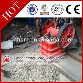 HSM ISO CE PE200*300 Small Crusher/Small Jaw Crusher For Stone Plant