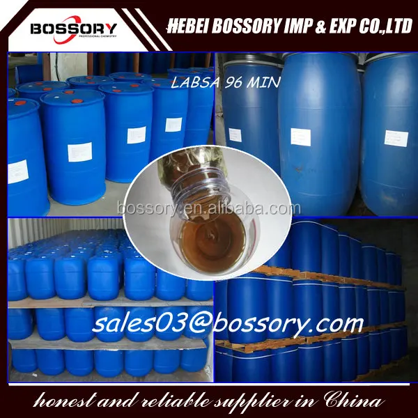 anionic surfactant labsa linear alkyl benzene sulfonic acid