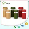 High quality colorful printed paper cardboard tube box with lid