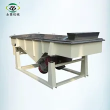 linear motion motor driven standard design vibrating screen from china sieve supplier