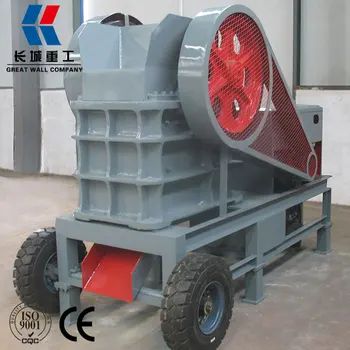 Great Wall Mini Mobile Stone Crusher For Rock Limestone and Quartz