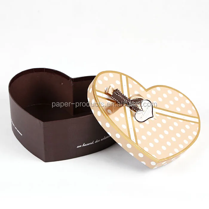 2019 matt lamination heart-shaped paper customized gift card