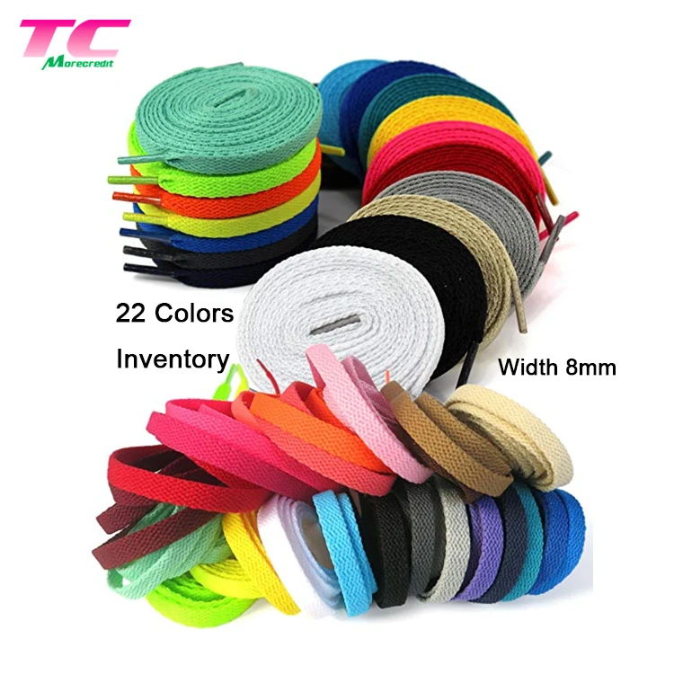 Dongguan Factory Directly Sale 40'' 8mm Colorful Flat Polyester Shoelace , 22 Colors Stock Shoelaces Accept Custom Size and Logo, 22 colors availabel
Dongguan Factory Directly Sale 40'' 8mm Colorful Flat Polyester Shoelace , 22 Colors Stock Shoelaces Accept Custom Size and Logo, 22 colors availabel